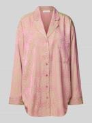 Christian Berg Woman Relaxed Fit Pyjama-Oberteil mit Reverskragen in A...