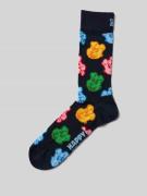 Happy Socks Socken mit Motiv-Stitching Modell 'DOG' in Dunkelblau, Grö...