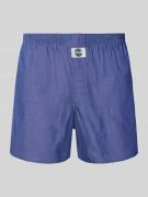 Deal Boxershorts mit Label-Patch und elastischem Bund in Jeansblau, Gr...