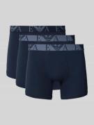 Emporio Armani Boxershorts mit elastischem Logo-Bund im 3er-Pack in Du...