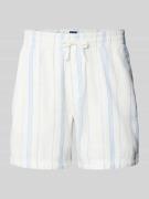 Tommy Jeans Regular Fit Shorts reine Baumwolle in Offwhite, Größe L
