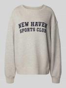 Gant Oversized Sweatshirt aus reiner Baumwolle mit Statement-Print in ...
