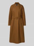 MM Regular Fit Trenchcoat aus Baumwoll-Mix Modell 'ALIBI' in Cognac, G...