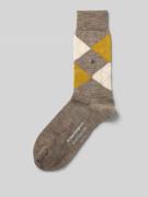 Burlington Socken mit Label-Details Modell 'Marylebone' in Beige, Größ...
