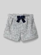 Mayoral Shorts mit Viskose-Anteil und Schleifen-Detail in Bleu, Größe ...