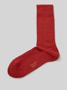 Falke Socken mit Label-Print in Rostrot, Größe 39-42