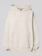 Karo Kauer Oversized Hoodie mit Kapuze und Känguru-Tasche in Hellgrau,...