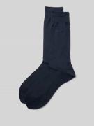 JOOP! Collection Socken mit Label-Detail in Dunkelblau, Größe 39-42