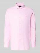 Polo Ralph Lauren Regular Fit Business-Hemd mit Kentkragen in Rose, Gr...