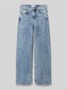 CARS JEANS Loose Fit Jeans mit Eingrifftaschen Modell 'YARA' in Hellbl...