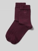 JOOP! Collection Socken mit Label-Detail und elastischem Rippenbündche...