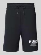 Hugo Blue Regular Fit Sweatshorts aus reiner Baumwolle Modell 'NOMARIO...