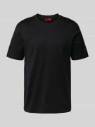 HUGO Regular Fit T-Shirt aus reiner Baumwolle Modell 'DIMERSTEE' in Bl...