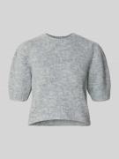 Vero Moda Regular Fit Strickpullover mit Woll-Anteil Modell 'NOVAH' in...