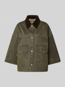 Drykorn Jacke mit Pattentaschen Modell 'ANS' in Oliv, Größe 36