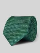 Monti Krawatte aus reiner Seide (7 cm) in Gruen, Größe 7CM