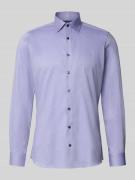 OLYMP Level Five Slim Fit Business-Hemd mit Kentkragen in Flieder, Grö...
