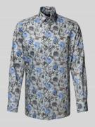 OLYMP Modern Fit Businesshemd mit Kentkragen in Gruen, Größe 44