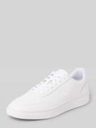 Lacoste Low Top Sneaker aus echtem Rindsleder in Weiss, Größe 43