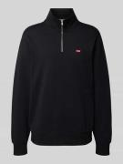 Levi's® Sweatshirt mit Label-Detail in Black, Größe XL