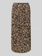 Betty Barclay Midirock mit Plisseefalten und elastischem Bund in Black...