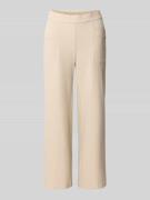 TONI Stoffhose in verkürzter Passform Modell 'SUE' in Beige, Größe 36