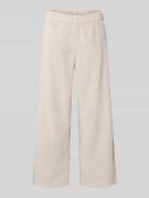MAC Cropped Cordhose mit elastischem Bund Modell 'CHIARA' in Offwhite,...