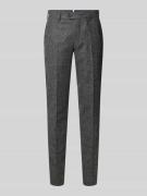 Mmx Stoffhose mit Bügelfalten in Anthrazit, Größe 31/32