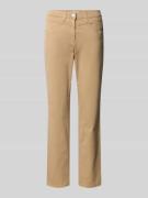Raphaela By Brax Stoffhose mit Eingrifftaschen Modell 'Laura' in Camel...