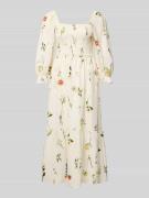 ZABAIONE Midikleid aus Viskose-Mix mit Leinen-Anteil Modell 'Mi44ss' i...