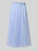 JOOP! Midirock mit Logo-Stitching Modell 'Fridi' in Hellblau, Größe 34