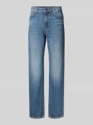 BOSS Orange Straight Leg Jeans aus reiner Baumwolle Modell 'ADA' in Je...