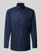 OLYMP Regular Fit Business-Hemd aus reiner Baumwolle in Marine, Größe ...