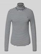 Tommy Hilfiger Slim Fit Langarmshirt aus Viskose-Mix in Marine, Größe ...