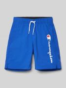CHAMPION Badehose mit Label-Print in Royal, Größe 104