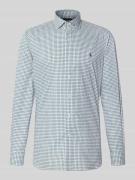 Polo Ralph Lauren Regular Fit Business-Hemd mit Kentkragen in Gruen, G...