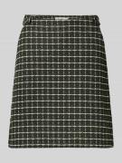 ICHI Minirock mit Strukturmuster Modell 'KATE CLOULE' in Khaki, Größe ...