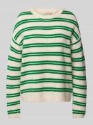 MOS MOSH Relaxed Fit Strickpullover aus Woll-Mix mit Kamelhaar-Anteil ...