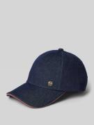 BOSS Basecap aus reiner Baumwolle Modell 'ARI-D-FL' in Jeansblau, Größ...
