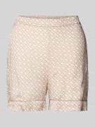 BOSS Regular Fit Pyjama-Hose aus reiner Viskose Modell 'SATEEN' in Bei...