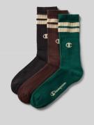 CHAMPION Socken mit Label-Print im 3er-Pack in Lind, Größe 39-42