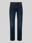MAC Regular Fit Jeans im 5-Pocket-Design Modell 'Arne' in Dunkelblau, ...