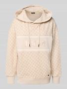 JOOP! Hoodie mit Känguru-Tasche in Mittelbraun, Größe 34