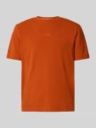 BOSS Orange Relaxed Fit T-Shirt aus Baumwoll-Mix Modell 'TCHUP' in Ora...