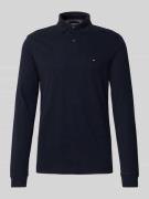 Tommy Hilfiger Regular Fit Poloshirt aus Baumwoll-Mix in Marine, Größe...