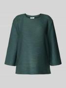 s.Oliver RED LABEL Relaxed Fit Sweatshirt mit Strukturmuster in Dunkel...