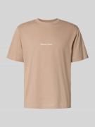 Jack & Jones T-Shirt mit Rundhalsausschnitt in Beige, Größe L