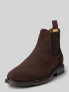 Gant Chelsea Boots mit elastischem Einsatz Modell 'Fairkon' in Mittelb...