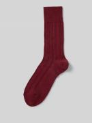 Falke Socken mit Kaschmir-Anteil in Rostrot, Größe 39-42