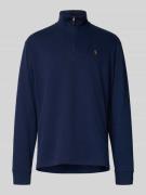 Polo Ralph Lauren Strickpullover mit Stehkragen in Marine, Größe L